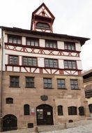 Albrecht DÃ¼rer house in the old town of Nuremberg