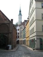 colorful buildings in the old town