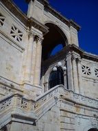 entrance to the cathedral