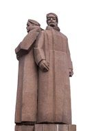 stone statue of soldiers