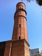 Red tower architecture