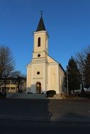 bell tower of the Catholic Church