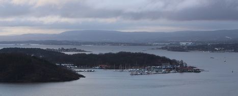 Hovedoya - one of a number of small islands off the coast of Oslo