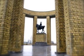 Albert 1 monument in West-Flanders