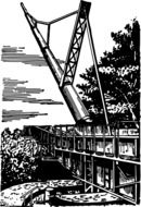 İllustration of crane