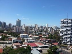 urban panorama of the sleeping area