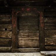 antique door