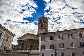 tower buildings rome