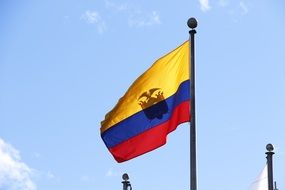 tricolor flag of Ecuador