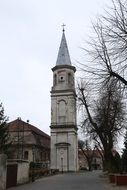 old tower in center of bytom nadodrzanski