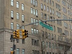 Photo of traffic lights on the New York streets