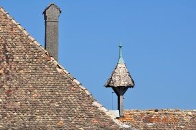 roof of a historic building