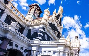 building and blue sky