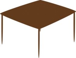 table wooden drawing