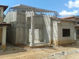 building a house of cement