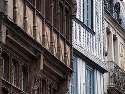 facade of a building in france