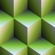 background of green blocks