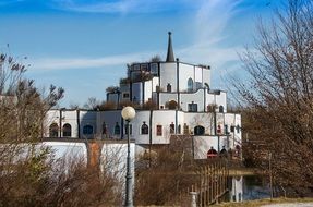 house on water