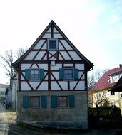 old fachwerkhaus on the farm