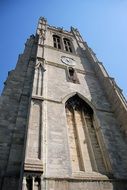 church tower with clock