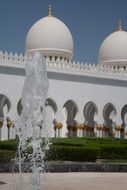 fountain near the mosque