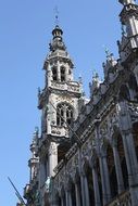 historical building facade in Belgium