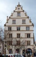 facade of a historic building in colmar