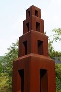 iron tower in cultural complex Paju book city