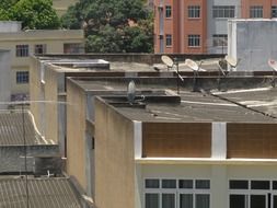 the house with Windows on the roof