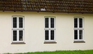 windows of the house