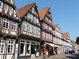 old town truss celle lower saxony