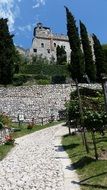 italy castle fortress architecture