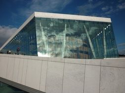 Opera Theater in Oslo, Norway