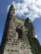 medieval tower in the Rhine Valley