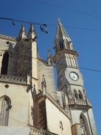 cathedral church imposing balearic islands