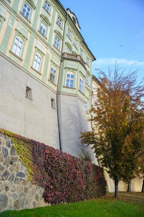 old building in hradcany