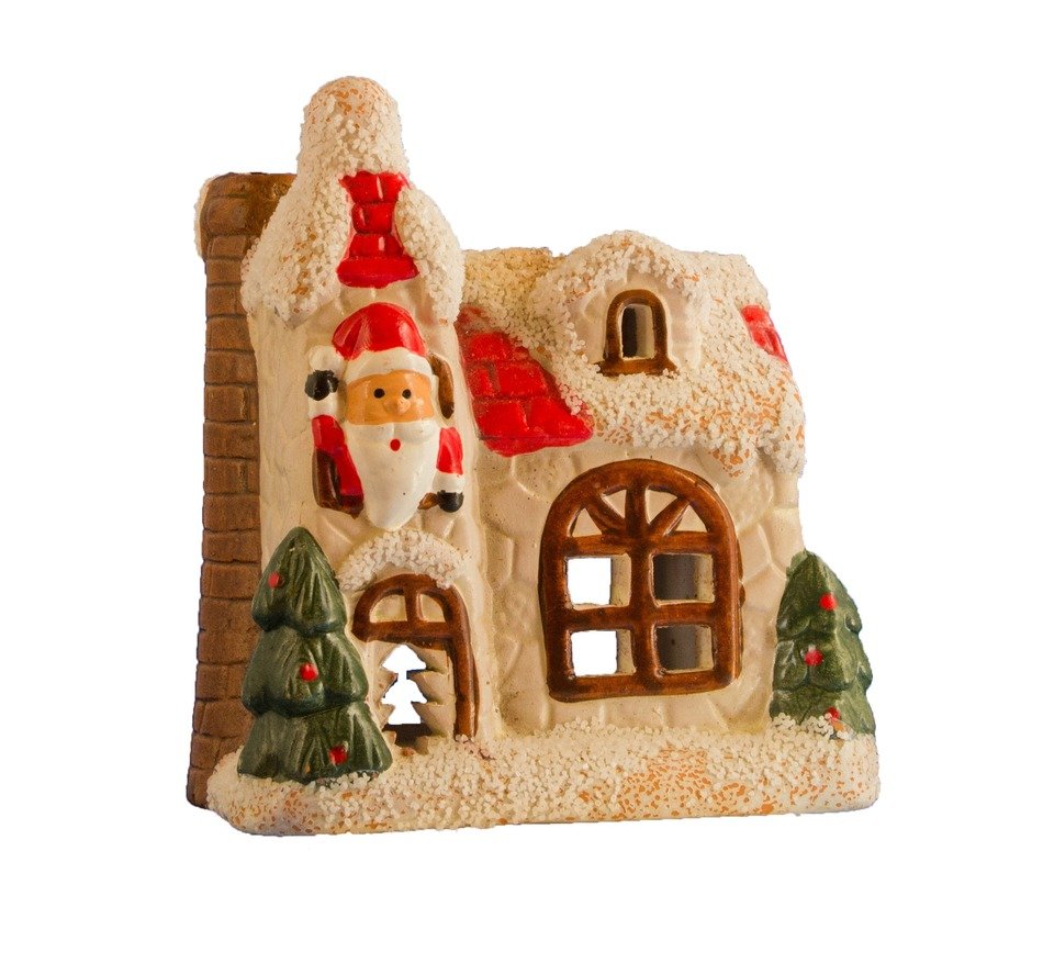 house as a decor for Christmas