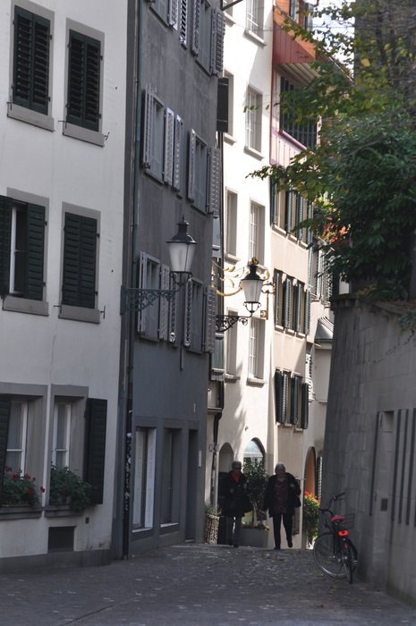 alley in Zurich