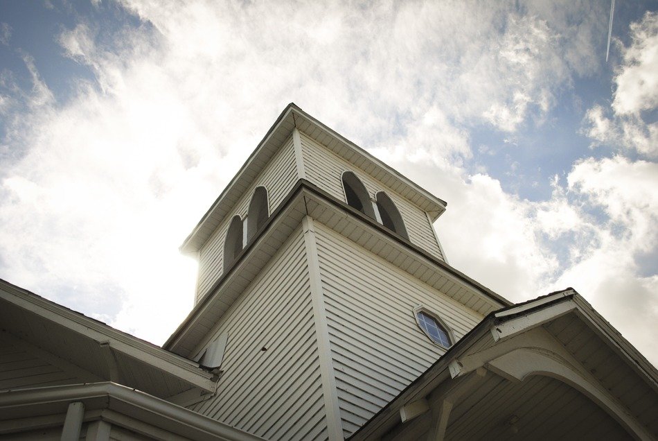 church building against the sky