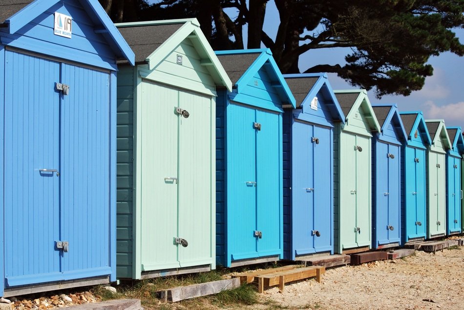 seaside huts