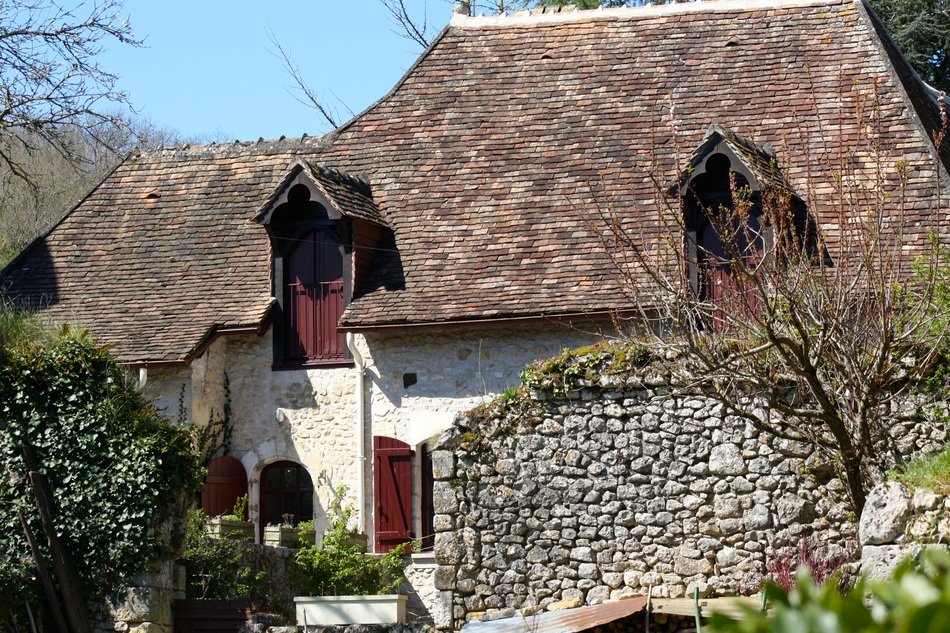 cottage with dormers