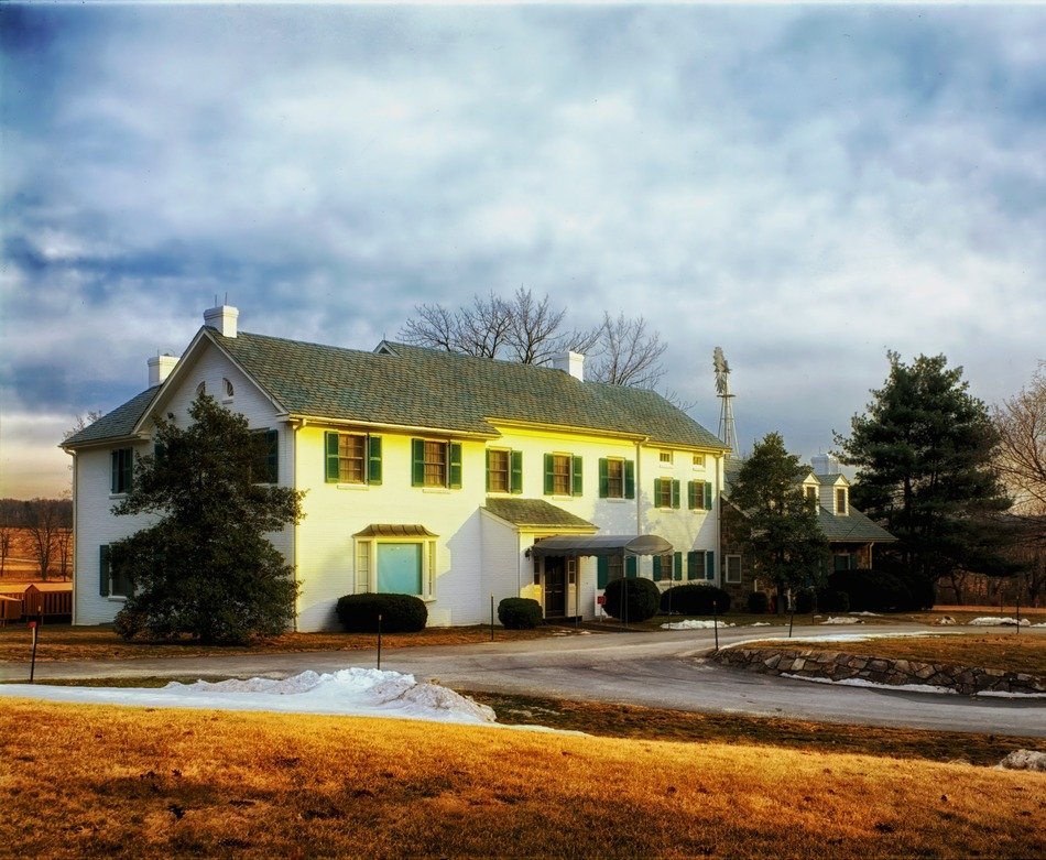 The Eisenhower Home in Abilene, Kansas at the Eisenhower Presidential Center