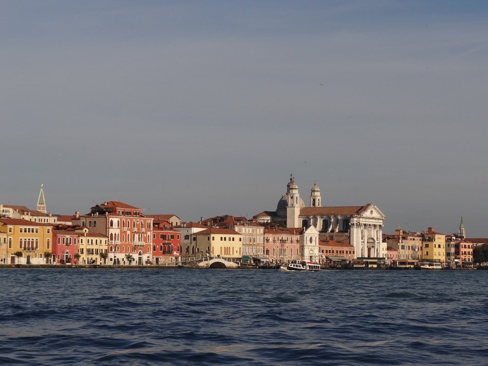 Beautiful coast view of Venice, Italy