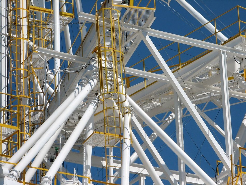 yellow and white parts of the building