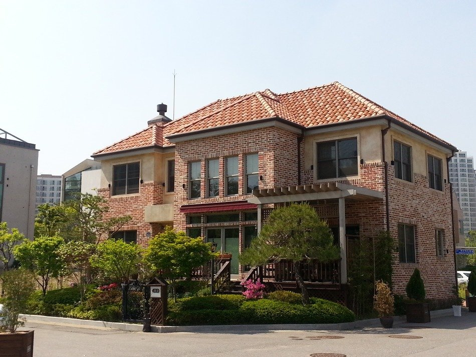 architecture of the building in Korea