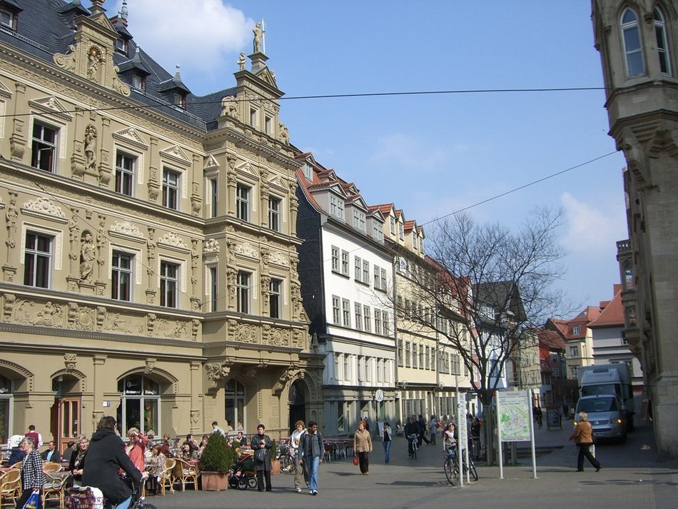 erfurt downtown