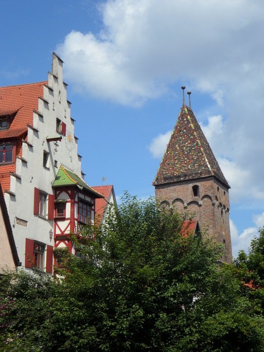 scenic view of the old town of Ulm
