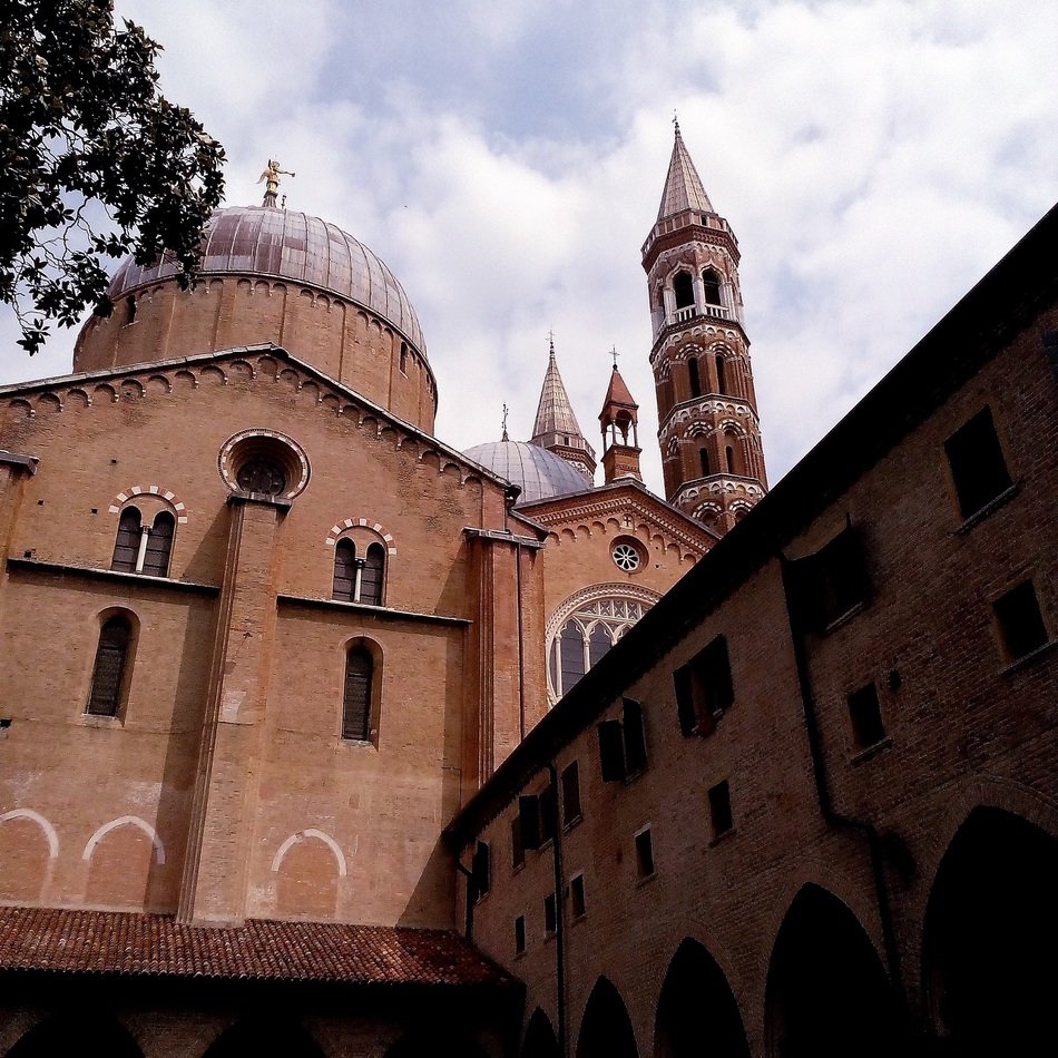 Beautiful church antonia in Padova, italy