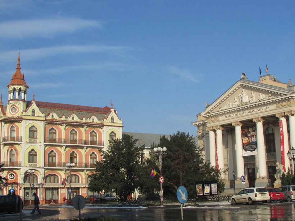 Picture of theater in romania