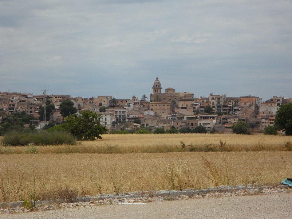 view of the city in Spain